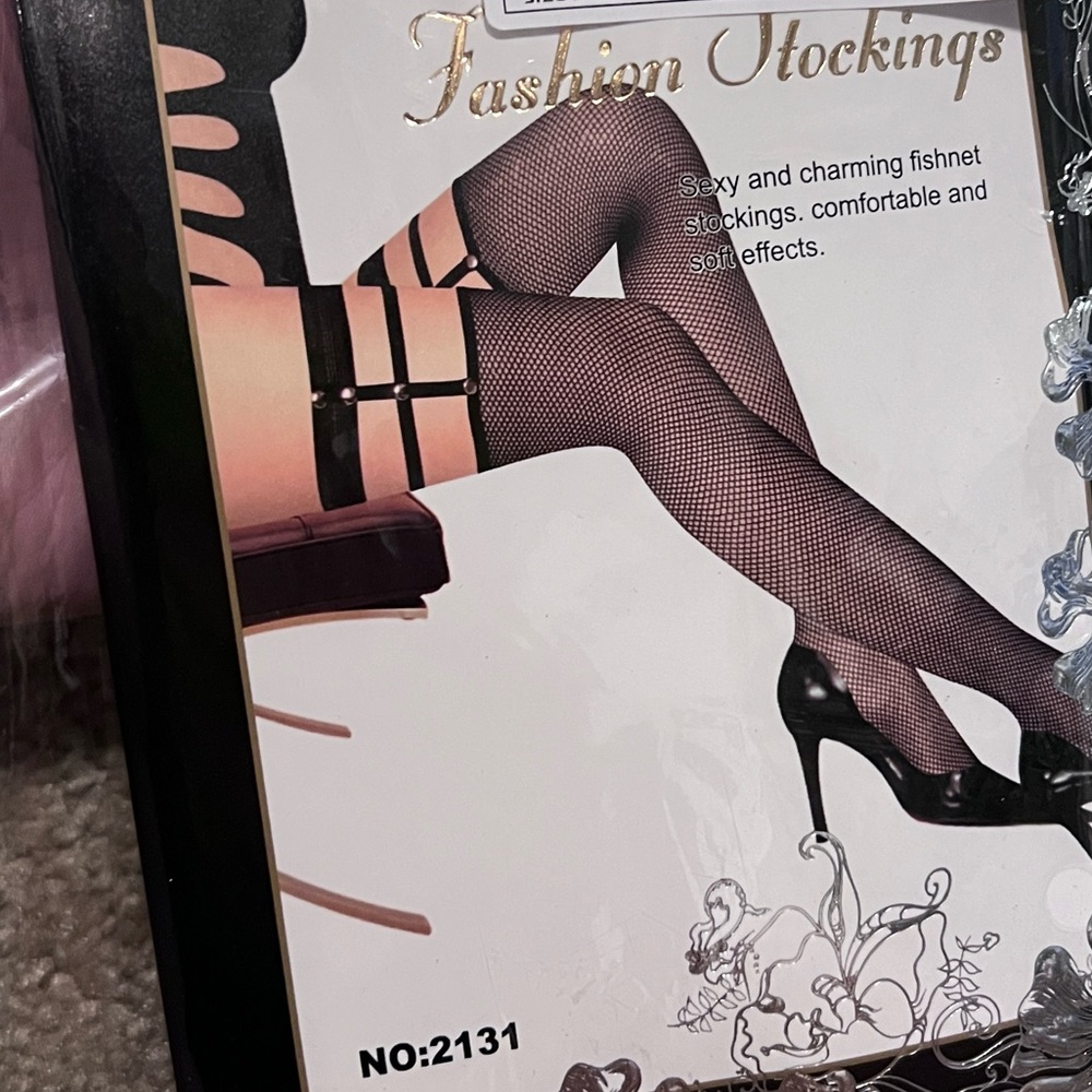 Black Fishnet Stockings
